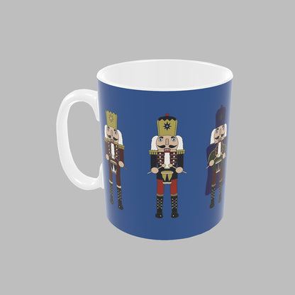Nutcracker Blue Ceramic Mug