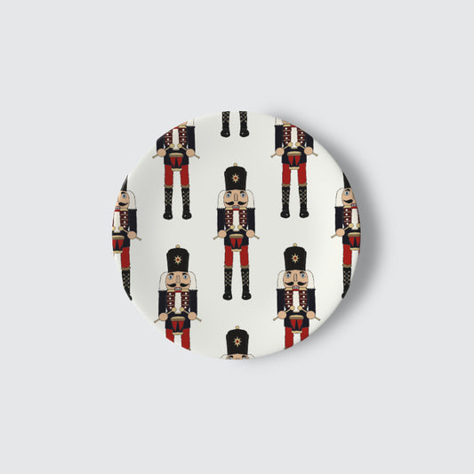 Side Plate - Nutcracker Pattern