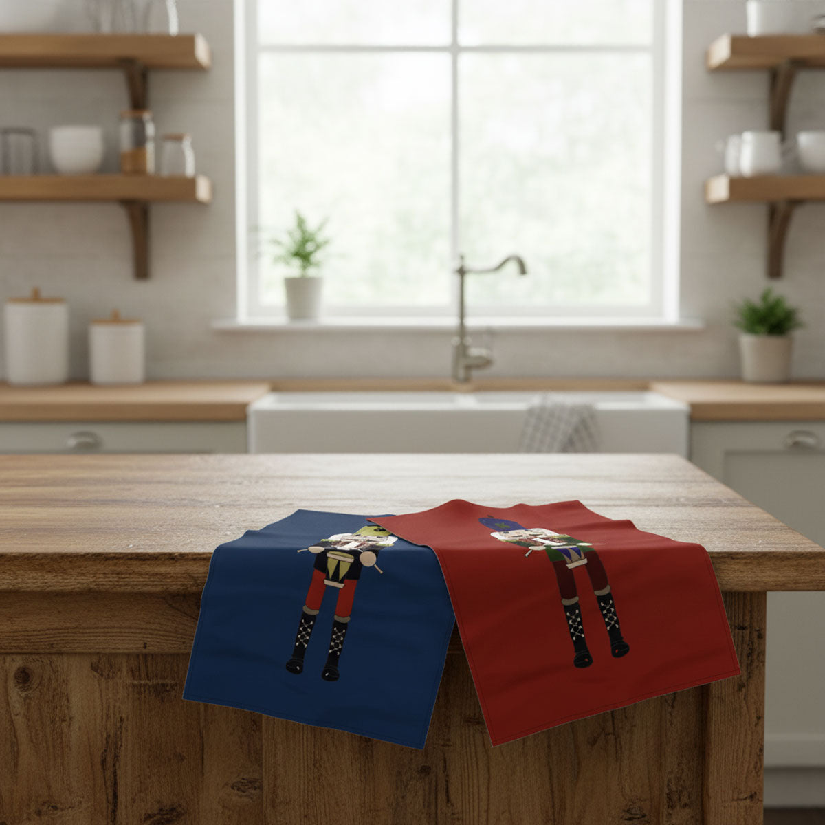 Nutcracker Tea Towels