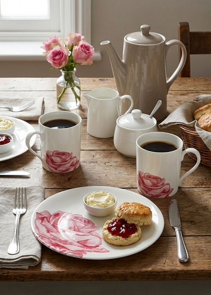 Side Plate - Watercolour Rose
