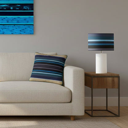 Lampshade 40cm - Blue Sea Stripes