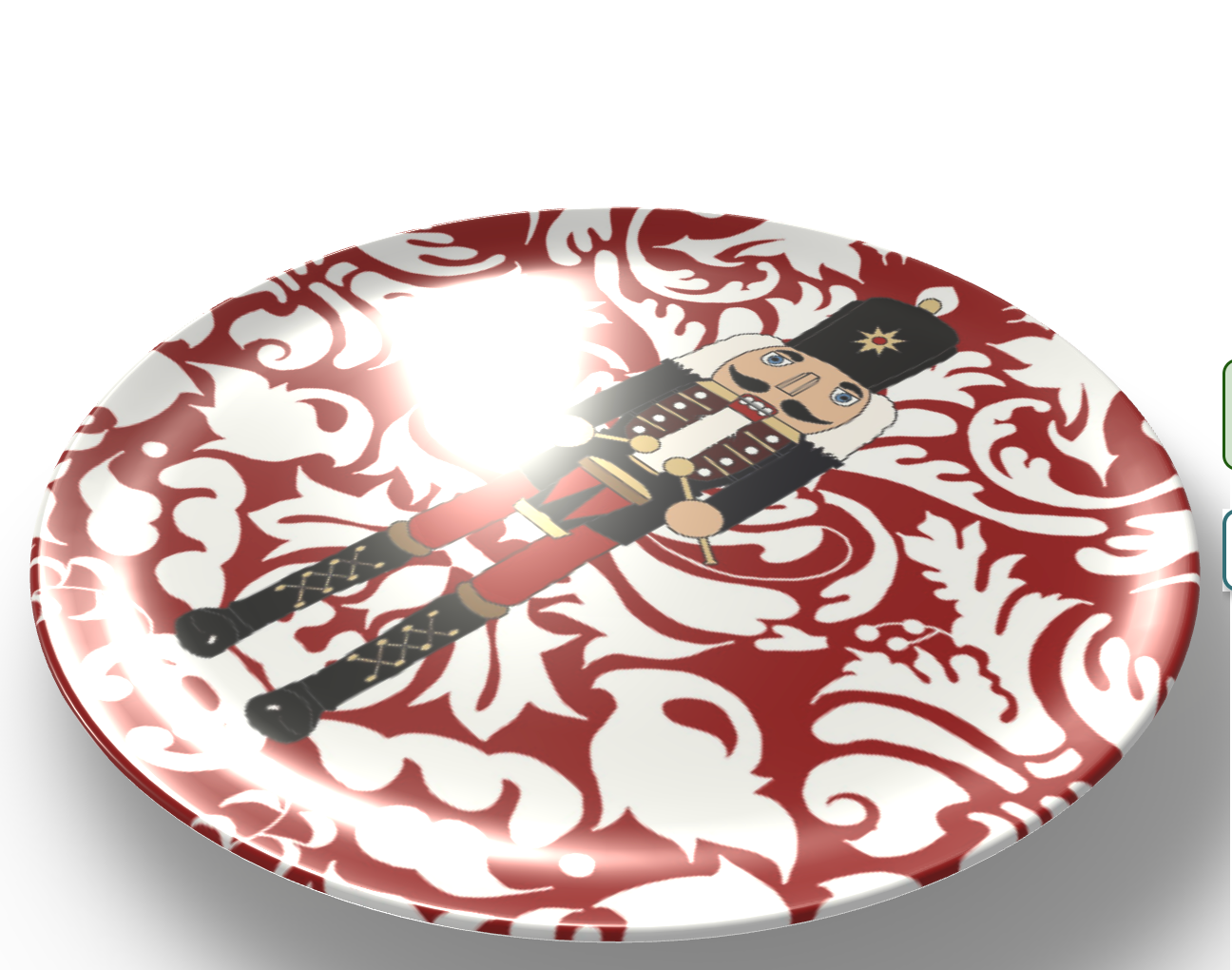 Serving Plate - Nutcracker