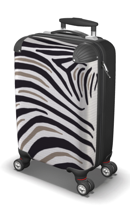 Suitcase - Cabin 55cm and 45cm - Zebra