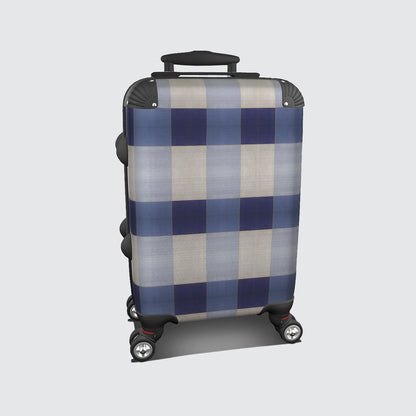 Suitcase - Cabin 55cm - Blue Gingham
