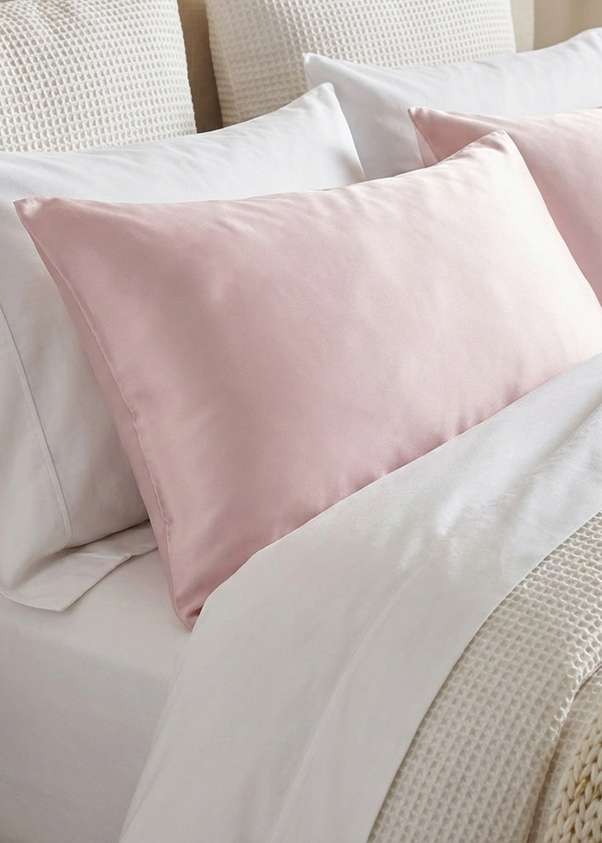 Silk Pillowcase - Pink