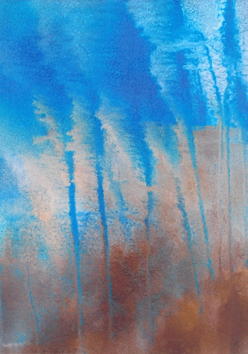 Wallpaper Blue Water Abstract - £37.50 per sq metre