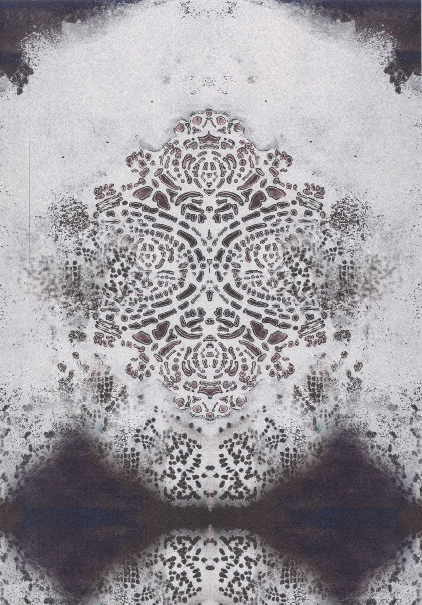 Wallpaper Burano White Purple - £37.50 per sq metre