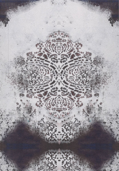 Wallpaper Burano White Purple - £37.50 per sq metre