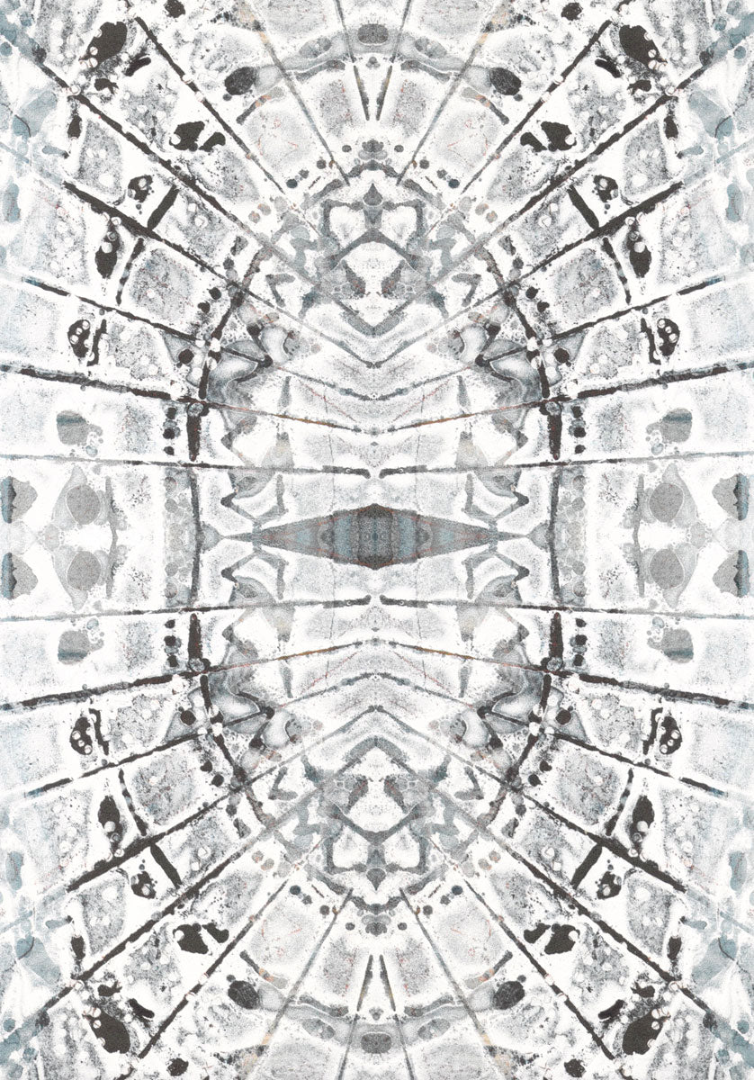 Wallpaper White Fan - £37.50 per sq metre