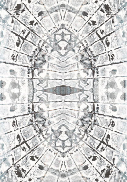 Wallpaper White Fan - £37.50 per sq metre