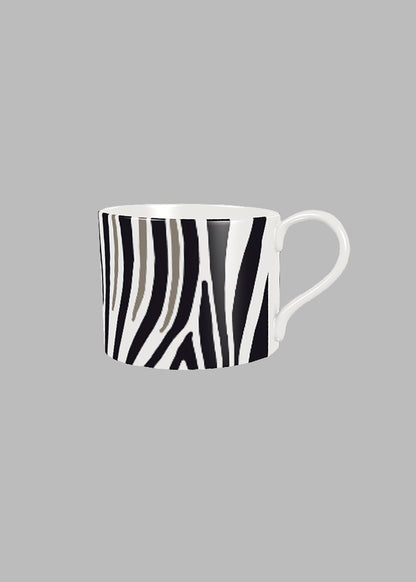 Cup and Saucer - Zebra