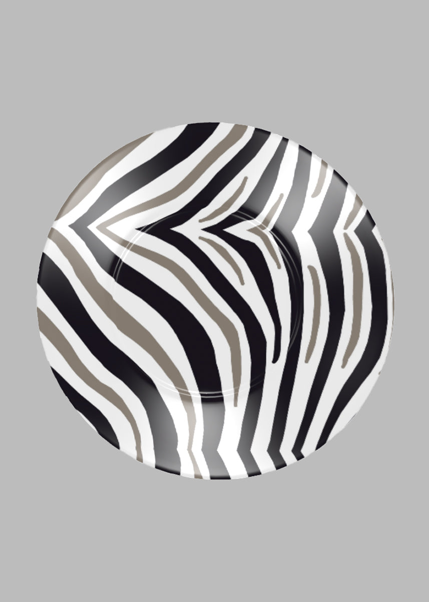 Cup and Saucer - Zebra