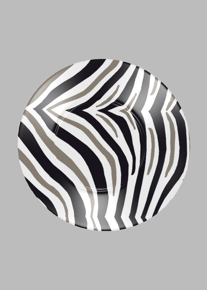 Cup and Saucer - Zebra
