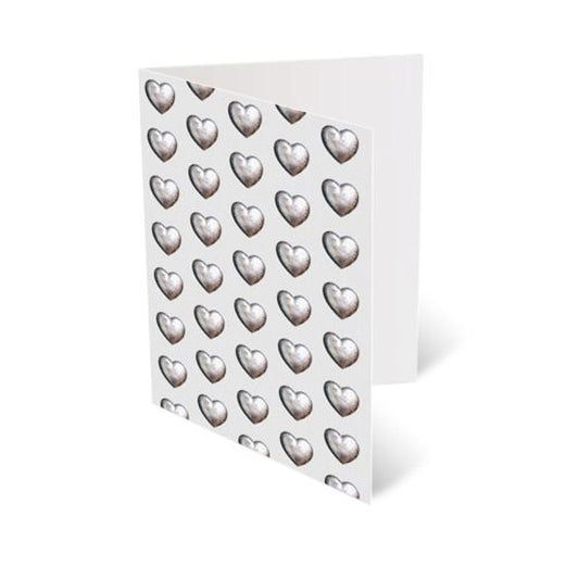 10 card pack Gold Leaf Hearts