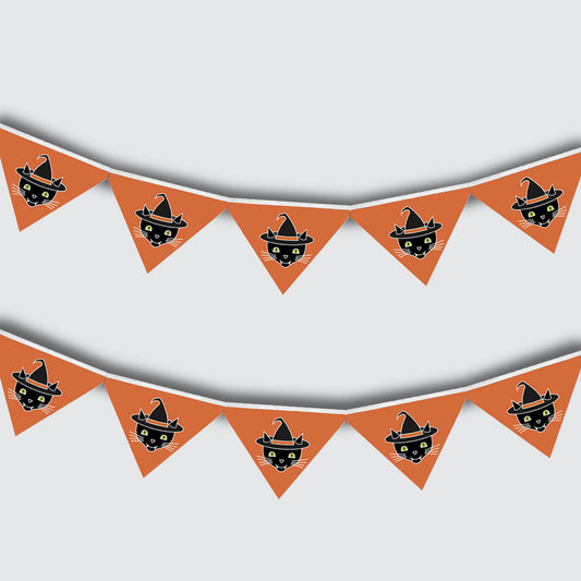Halloween Cat Bunting