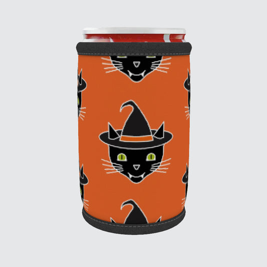 Halloween Cat Cold Drink Sleeve