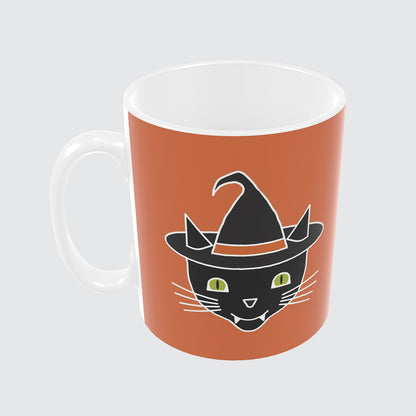 Halloween Cat Mug