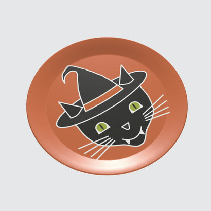 Halloween Cat Party Plates