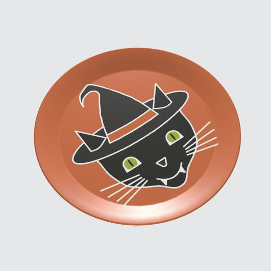 Halloween Cat Party Plates