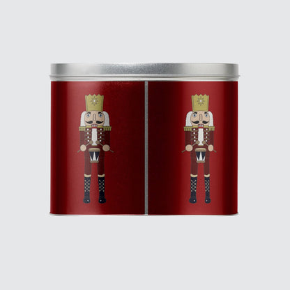 Nutcracker Red Round Cake Tin