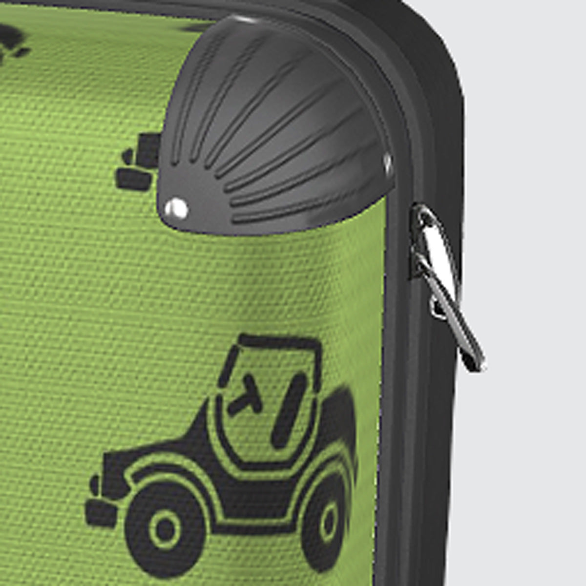 Suitcase - Small Cabin 45cm - Car on Blue Red or Green
