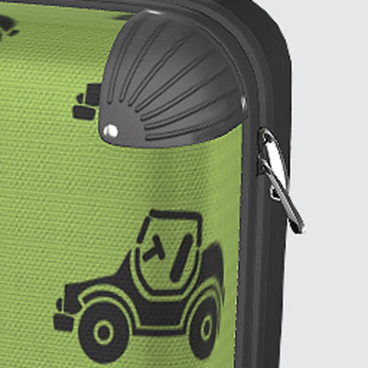 Suitcase - Small Cabin 45cm - Car on Blue Red or Green