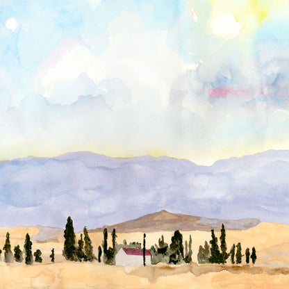 Wallpaper Mural of the Western Cape - £50 per sq metre.