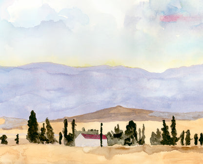 Wallpaper Mural of the Western Cape - £50 per sq metre.