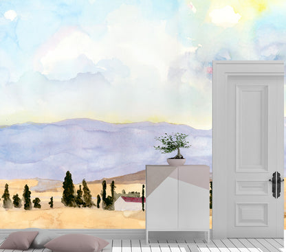 Wallpaper Mural of the Western Cape - £50 per sq metre.