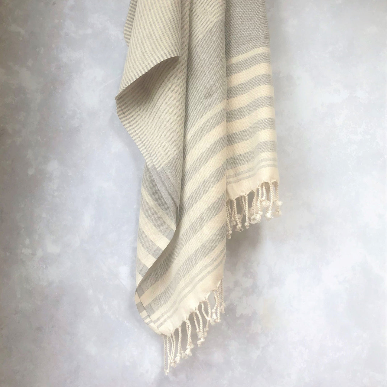 Organic Hammam Towel - Grey