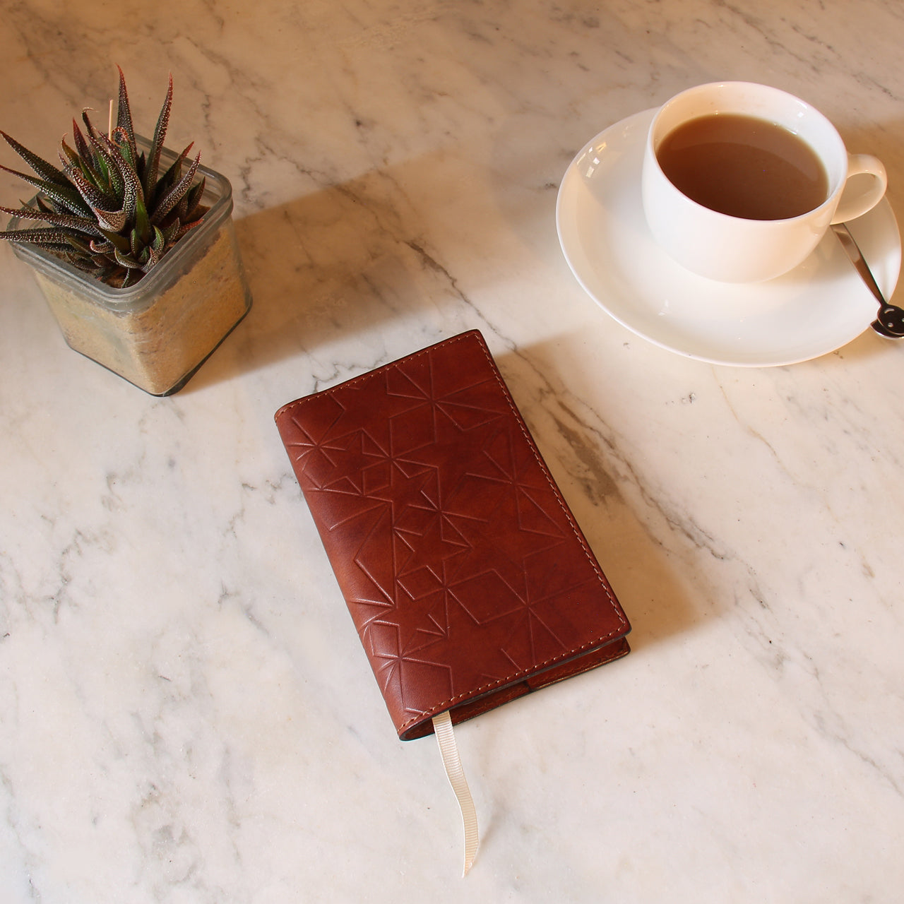 Leather Notebook Cover - Pocket Size