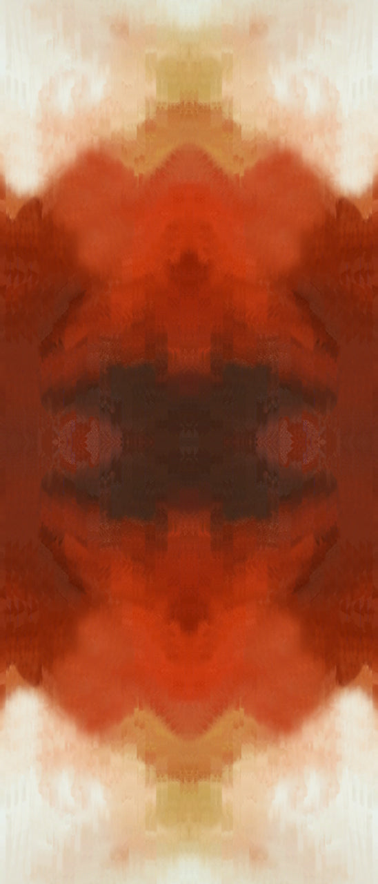 Wallpaper Orange Clouds - £37.50 per sq metre
