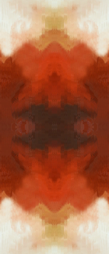 Wallpaper Orange Clouds - £37.50 per sq metre