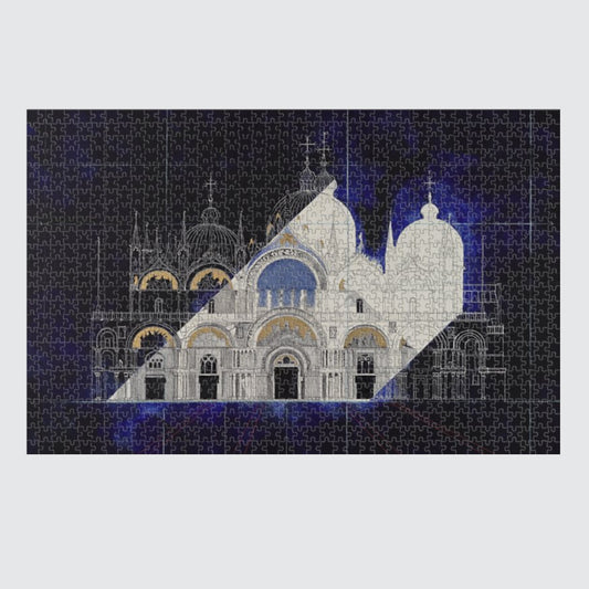 Jigsaw Puzzle - St Marco Basilica, Venice - 1000 piece