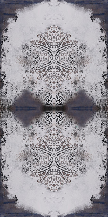 Wallpaper Burano White Purple - £37.50 per sq metre